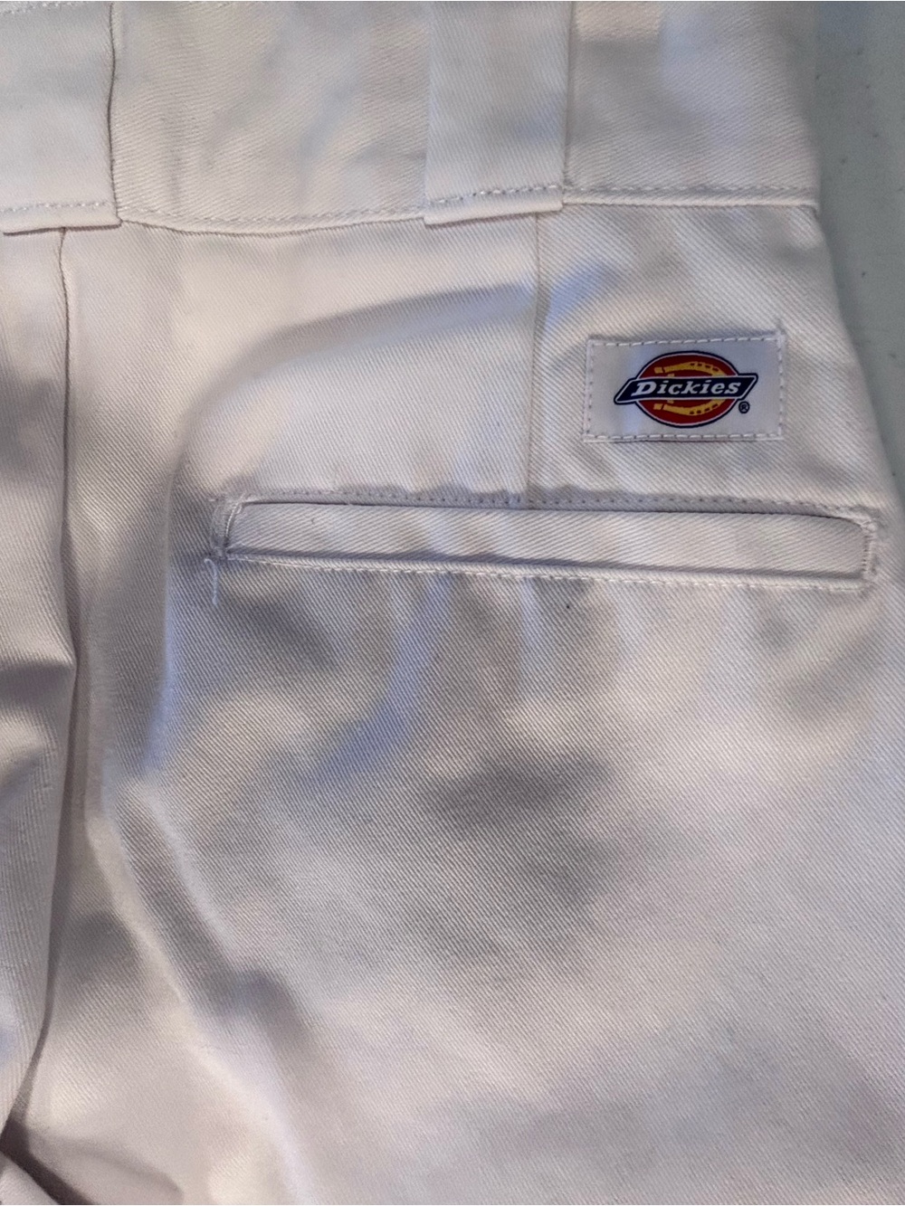 Dickies Women’s/unisex White Work Chinos